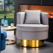 将图片加载到图库查看器,Swivel Barrel Chair