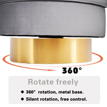 将图片加载到图库查看器,Swivel Barrel Chair