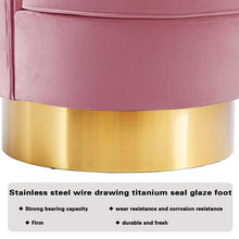 将图片加载到图库查看器，Swivel Barrel Chair
